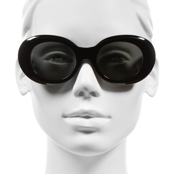 NEW AND RARE LAST PAIR OF ACNE STUDIOS PINK MUSTANG SUNGLASSES WITH PINK LENSES - Picture 10 of 15